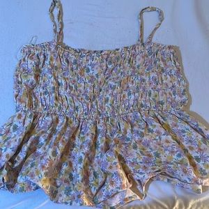 American Eagle Sleeveless Crop size L